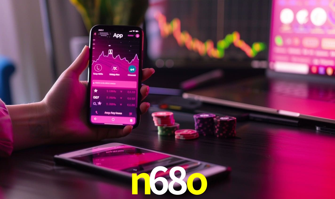 Comparação APP mobile vs versão web da n68o